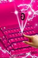 1 Schermata Tema tastiera colore rosa