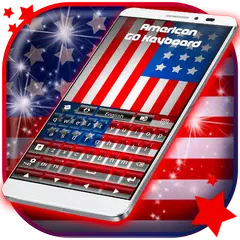 American Flag Keyboard Theme