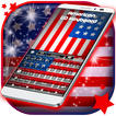 American Flag Keyboard Theme