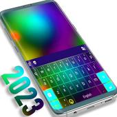 Tema de color del teclado 2021 icono