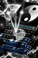 Teclado Yin Yang Cartaz