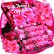 Clavier Fleurs roses