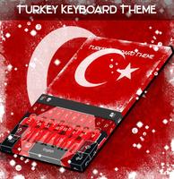 Thème du clavier de Turquie Affiche