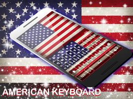 لوحة المفاتيح الأمريكية 2022 الملصق