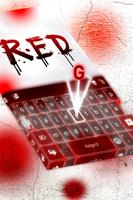 Red Keyboard HD screenshot 2