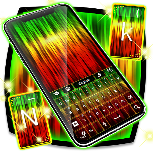 Rasta-Tastatur zum Android