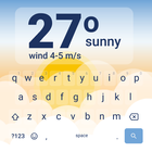 Weather Keyboard simgesi