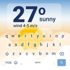 Weather Keyboard icône