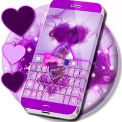 Baixar Teclado Roxo APK