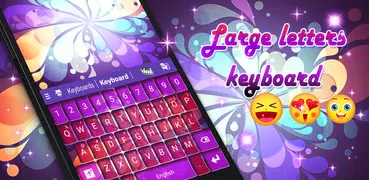 Letras Grandes Teclado