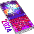 Grote letters toetsenbord-icoon