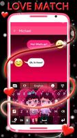 Love Keyboard Theme اسکرین شاٹ 3