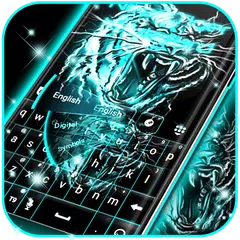 Neon Keyboard Tiger XAPK download