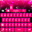 Rosa Tastatur zum WhatsApp