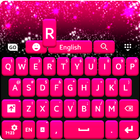 Rosa Tastatur zum WhatsApp Zeichen