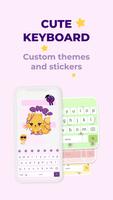 Cute Keyboard penulis hantaran