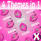XOXO Lips Complete 4 Themes icône