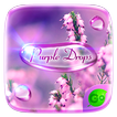 Purple Drops GO Keyboard Theme