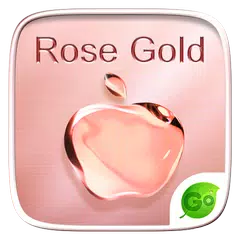 Rose Gold GO Keyboard Theme アプリダウンロード