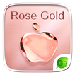 ”Rose Gold GO Keyboard Theme