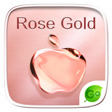 Rose Gold GO Keyboard Theme 圖標