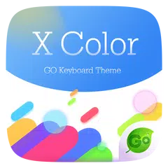 XColor GO Keyboard Theme Emoji