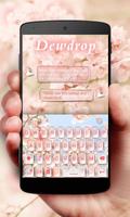 Dewdrop GO Keyboard Theme Affiche