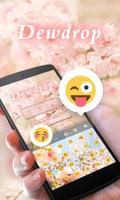 Dewdrop GO Keyboard Theme скриншот 1