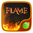 Flame GO Keyboard Theme Emoji