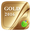 Gold 2016 GO Keyboard Theme