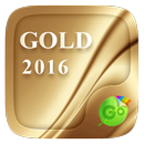 Gold 2016 GO Keyboard Theme APK