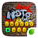Graffiti Style Keyboard Theme aplikacja