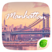 Manhattan GO Keyboard Theme