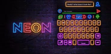 Neon GO Keyboard Theme & Emoji