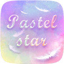 Pastel Star GO Keyboard Theme-APK