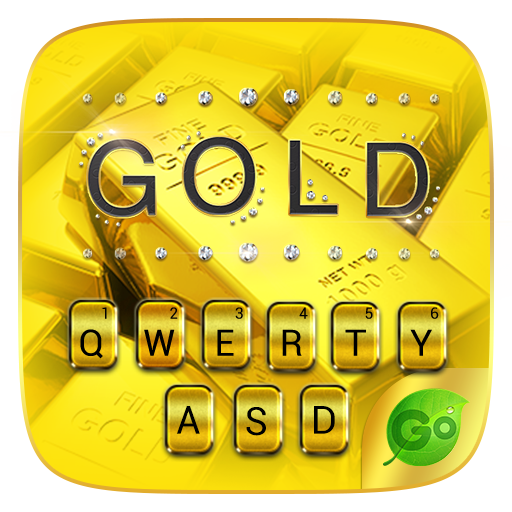 Pure Gold GO Keyboard Theme