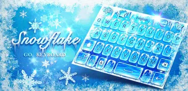 Snow Flake GO Keyboard Theme