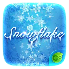Скачать Snow Flake GO Keyboard Theme APK