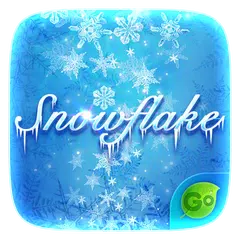 download Snow Flake GO Keyboard Theme APK