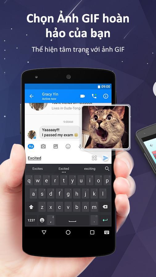 Tải Xuống Apk Bàn Phím Go Pro - Emoji, Gifs Cho Android