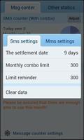 GO SMS Pro Message Counter скриншот 1