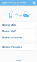 GO SMS Pro Dropbox Backup Cartaz