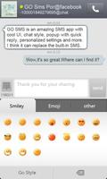 GO SMS Pro FBChat plug-in Screenshot 1