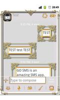 GO SMS Golden Vintage Light poster
