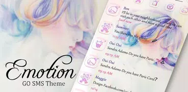 (FREE) GO SMS EMOTION THEME