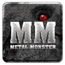 Metal Monster Go SMS Pro Theme APK