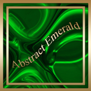 Abstract Emerald Go SMS theme APK