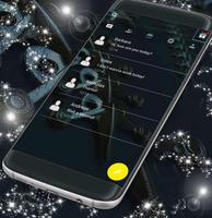 Black New SMS Theme poster