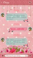 (FREE) GO SMS PRO SWEET THEME screenshot 1