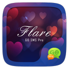 (FREE) GO SMS PRO FLARE THEME أيقونة